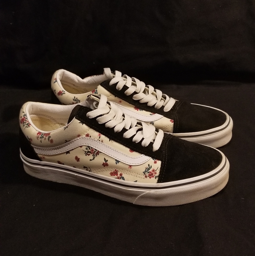 Van's Ditsy Old Skool Floral Shoes